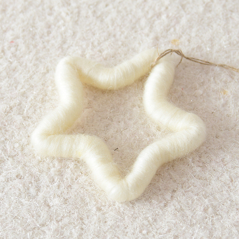 Fiocchi di neve di Natale stelle decorazione dell'albero di Natale