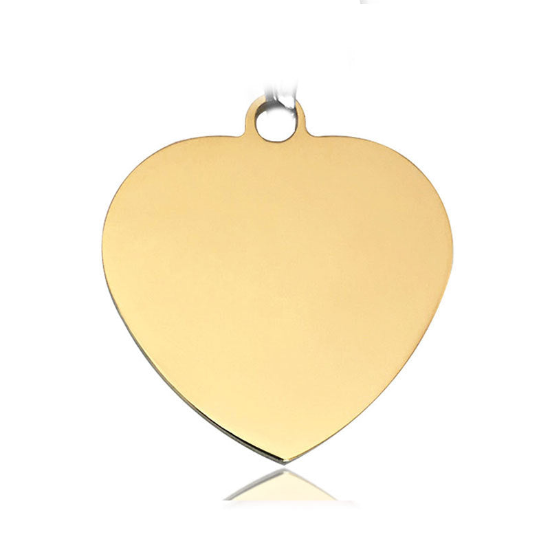 Ciondolo identificativo in acciaio inossidabile