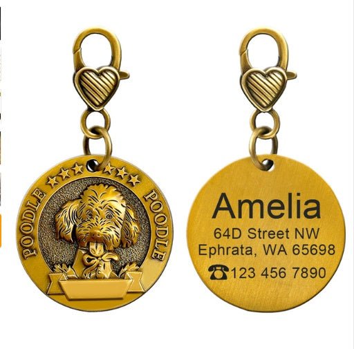 Tag identificativo per cani