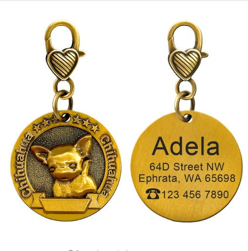 Tag identificativo per cani