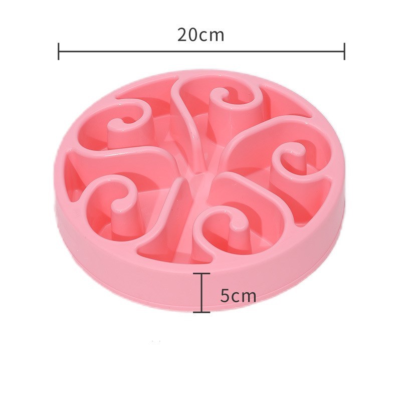 Ciotola per cibo per cani per la prevenzione del soffocamento degli animali domestici