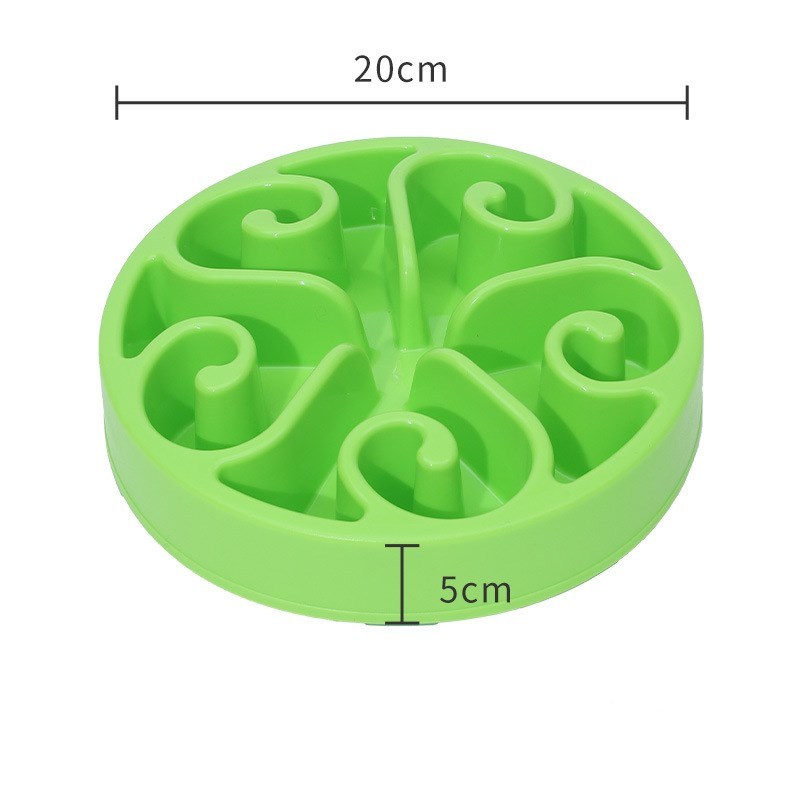 Ciotola per cibo per cani per la prevenzione del soffocamento degli animali domestici