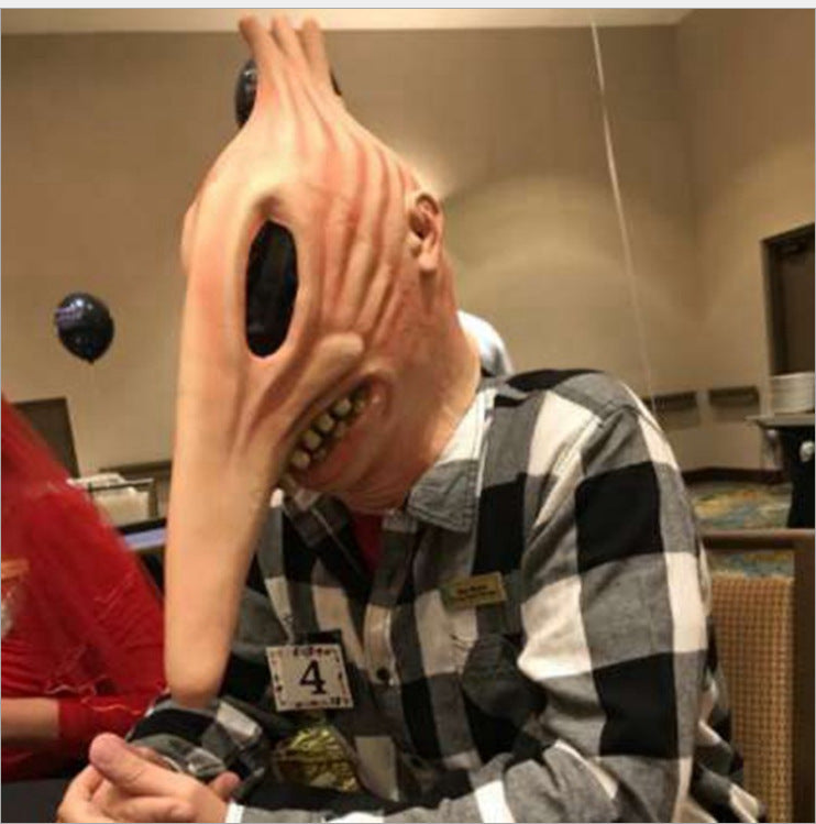 Maschera del diavolo di Halloween Adam e Barbara