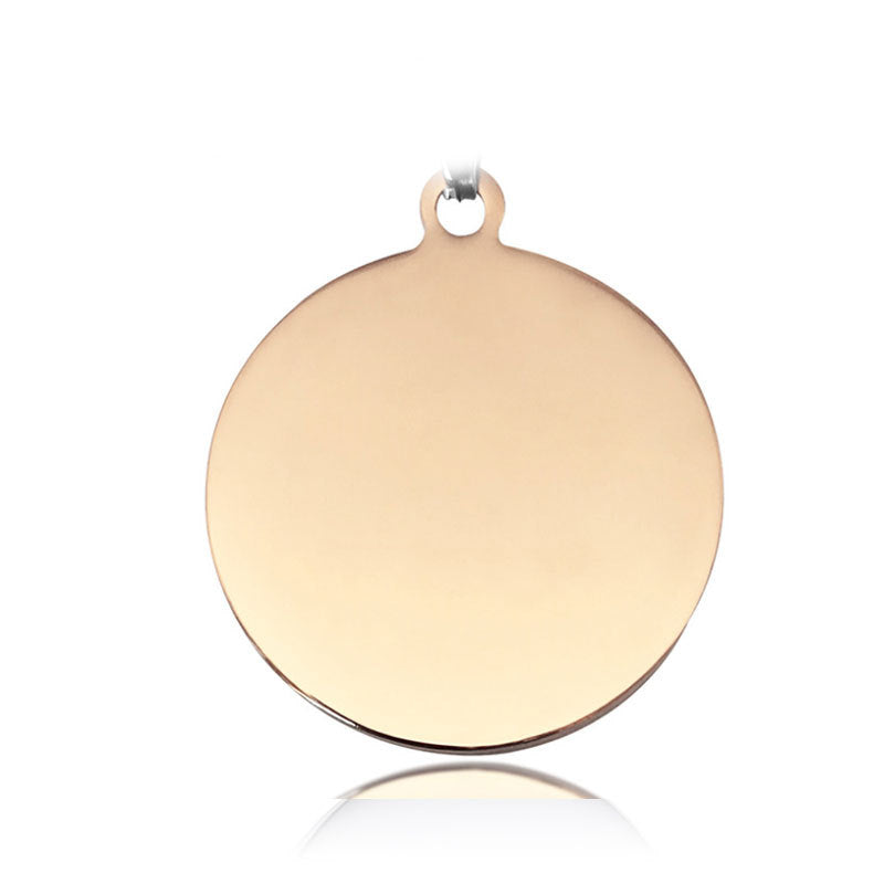 Ciondolo identificativo in acciaio inossidabile