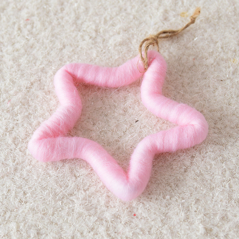 Fiocchi di neve di Natale stelle decorazione dell'albero di Natale