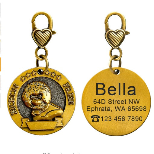 Tag identificativo per cani