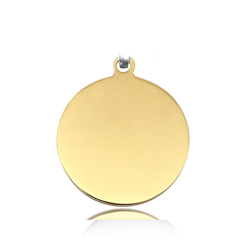 Ciondolo identificativo in acciaio inossidabile