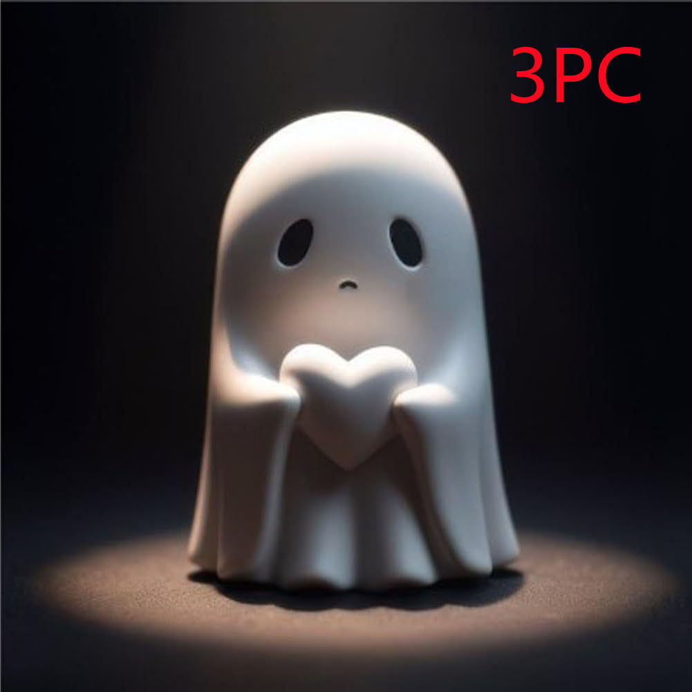Multi-Functional Ghost Statues Cute Ghosts Small Horror Ghosts Halloween Home Decorations Coffee Table Centerpieces Shelf Decorations