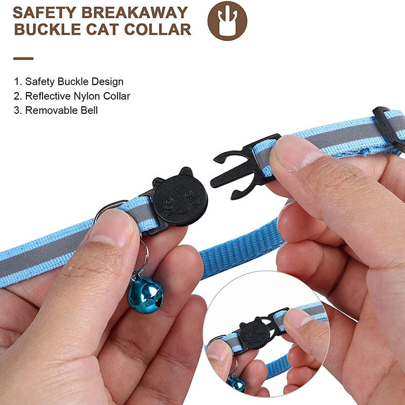 Collare per animali domestici Airtag con collare per cani gatto riflettente regolabile anti-smarrimento