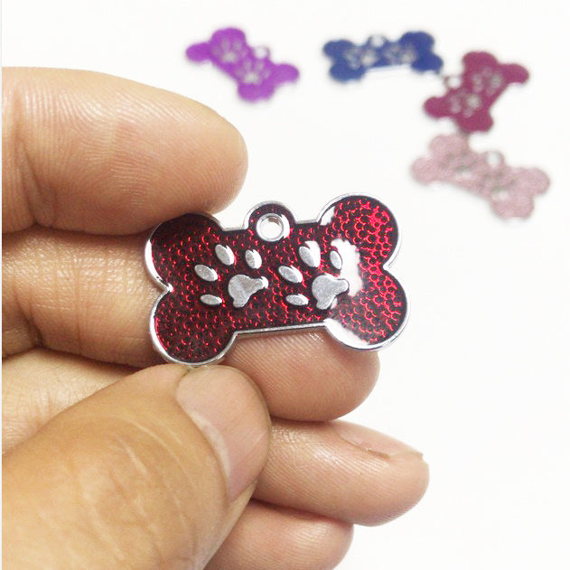 Etichetta identificativa in lega di zinco per animali domestici