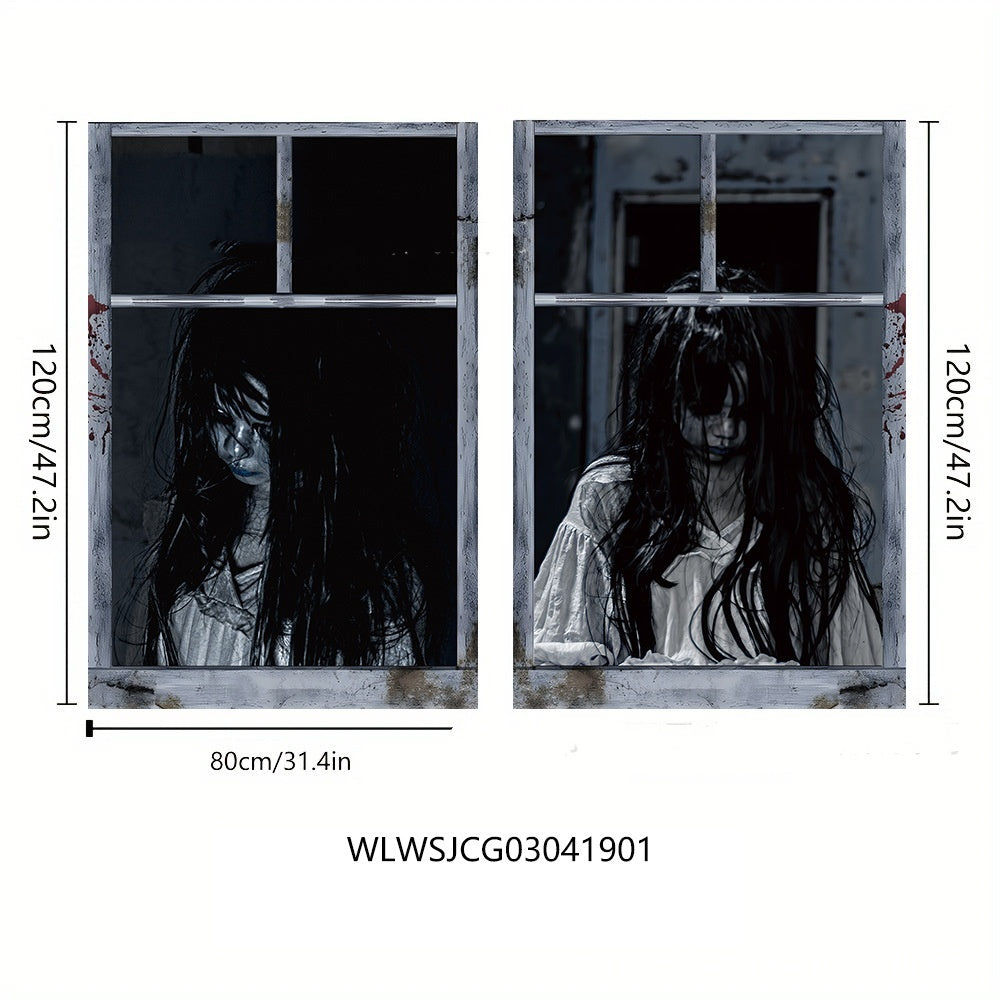 Decorazione halloween per finestre