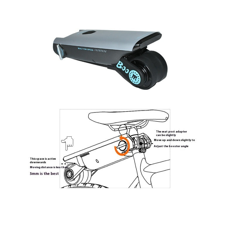 Electric Bicycle Mountain Bike Modification Booster