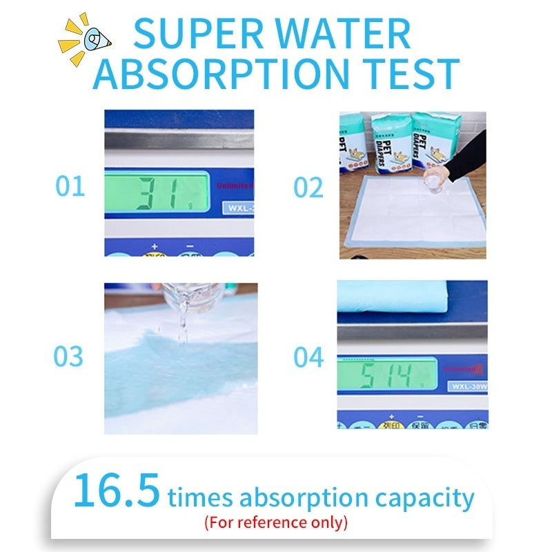 Tampone assorbente per cani per l'igiene degli animali domestici